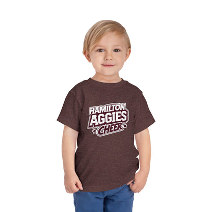 Toddler Tee \ Hamilton Aggies Cheer \ HAC1