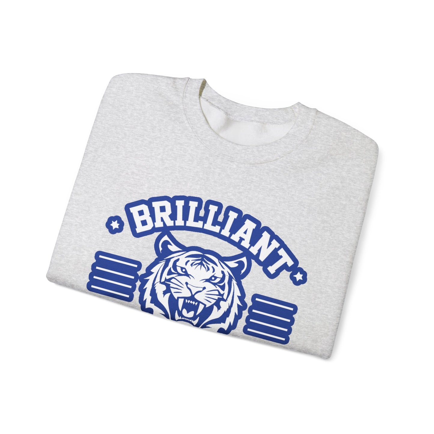 Adult Crewneck Sweatshirt \ Brilliant Tigers Football \ BTF2