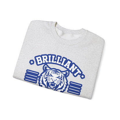 Adult Crewneck Sweatshirt \ Brilliant Tigers Football \ BTF2