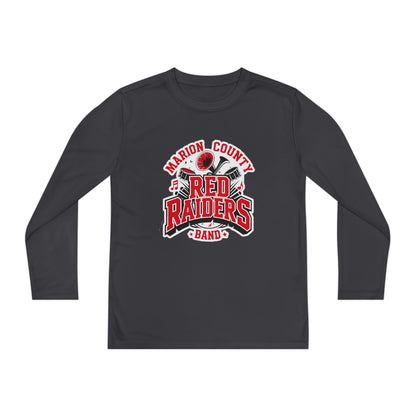 Youth Long Sleeve Shirt \ Marion County Red Raiders Band \ MCB2