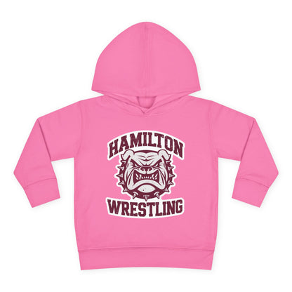 Toddler Hoodie Sweatshirt \ Hamilton Aggies Wrestling \ HAW2