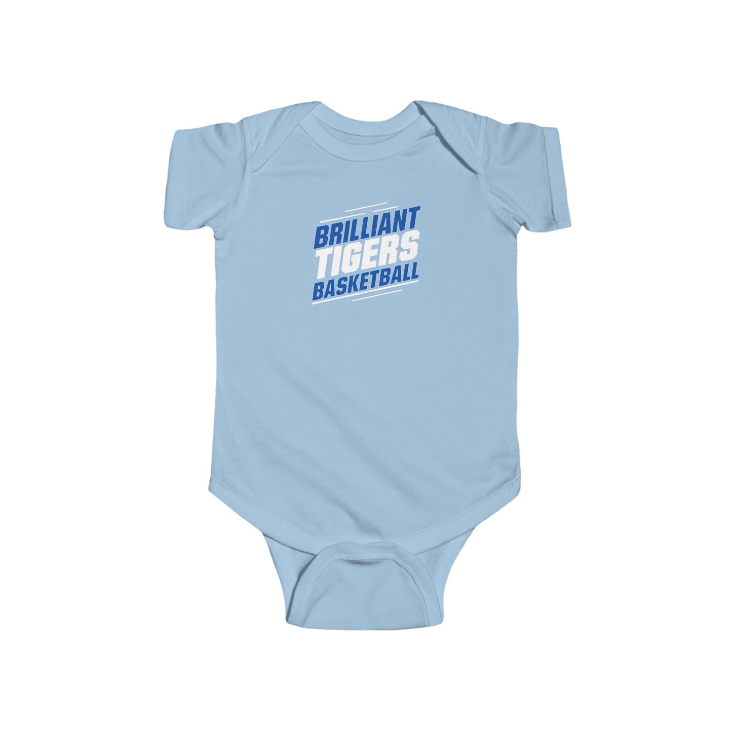 Short Sleeve Baby Bodysuit \ Brilliant Tigers Basketball \ BTBK2