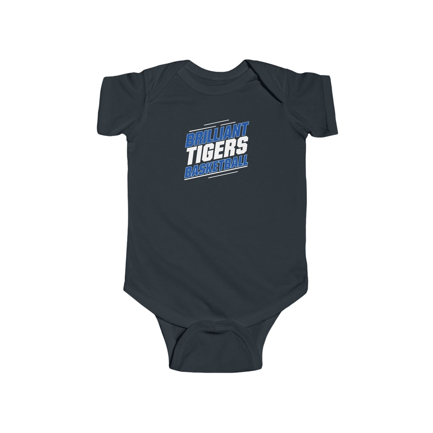 Short Sleeve Baby Bodysuit \ Brilliant Tigers Basketball \ BTBK2