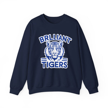 Adult Crewneck Sweatshirt \ Brilliant Tigers \ BT1