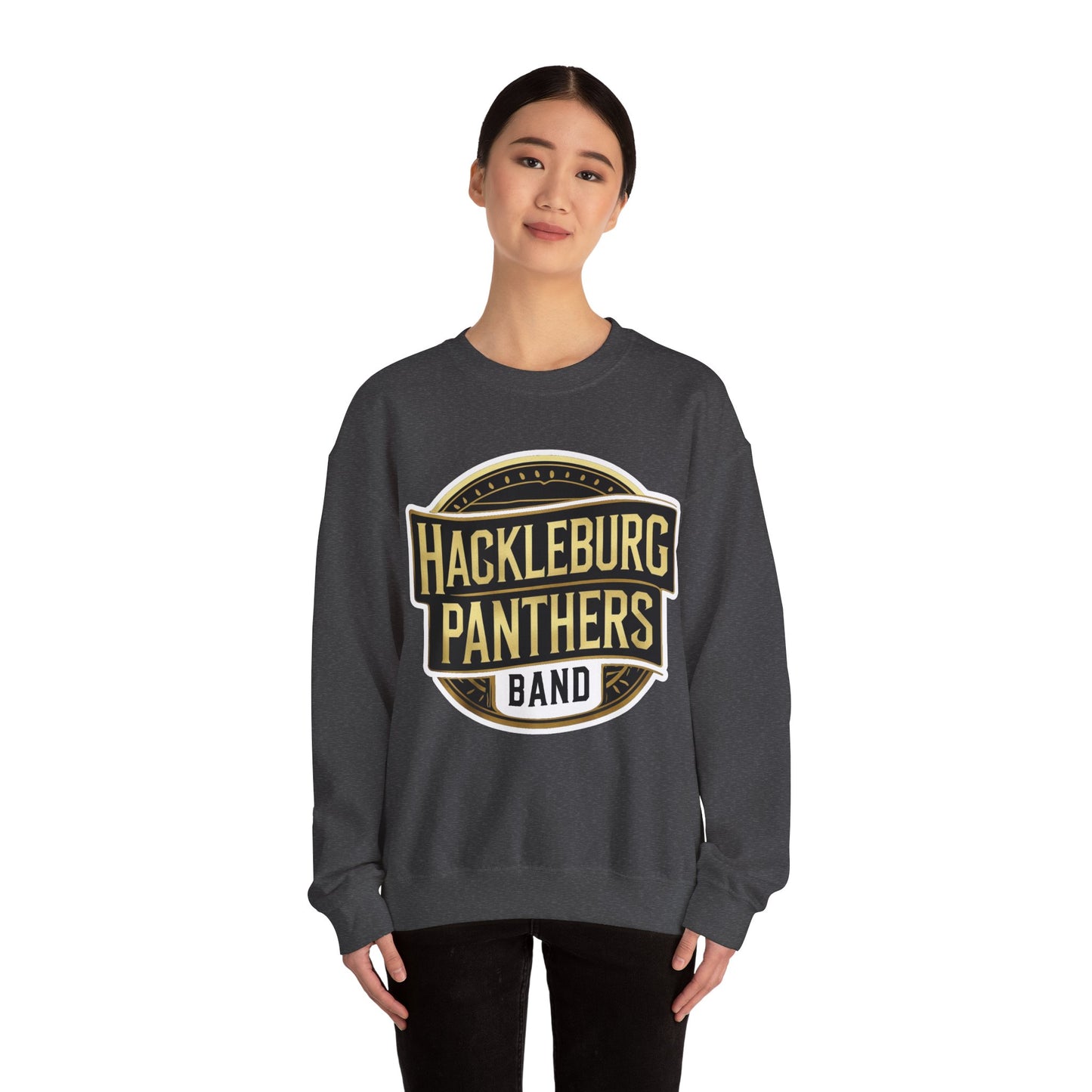 Adult Crewneck Sweatshirt \ Hackleburg Panthers Band \ HPB2