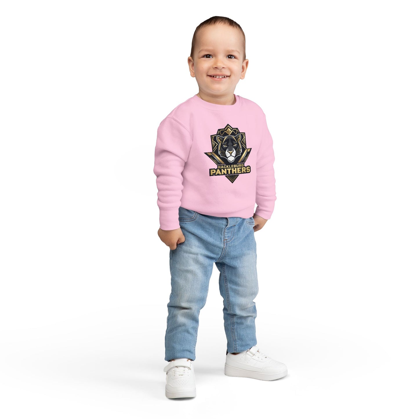 Toddler Crewneck Sweatshirt \ Hackleburg Panthers \ HP1