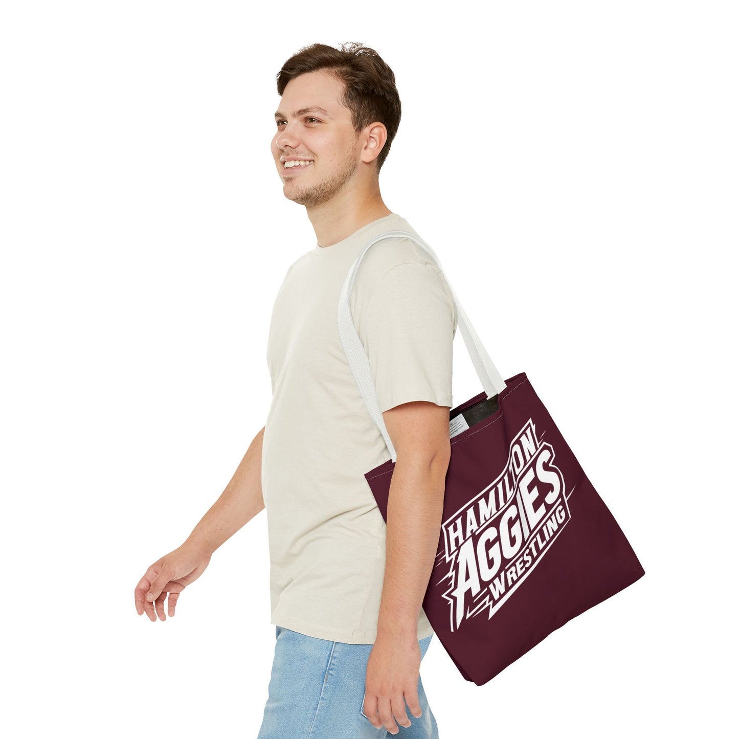 Tote Bag \ Hamilton Aggies Wrestling \ HAW1