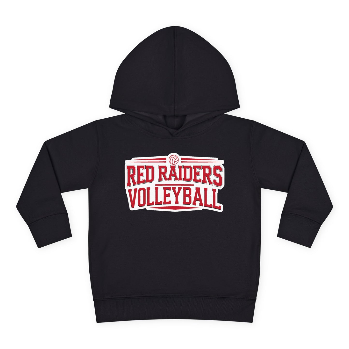 Toddler Hoodie Sweatshirt \ Marion County Red Raiders Volleyball \ MCV2