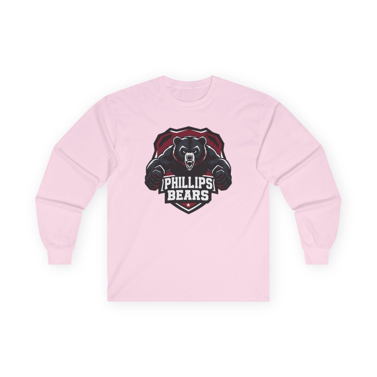 Adult Long Sleeve Tee \ \ Phillips Bears \ PB2