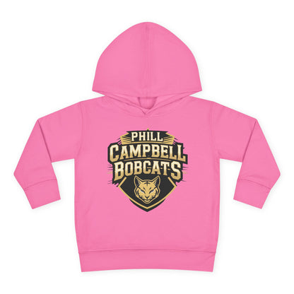 Toddler Hoodie Sweatshirt \ Phill Campbell Bobcats \ PCB1
