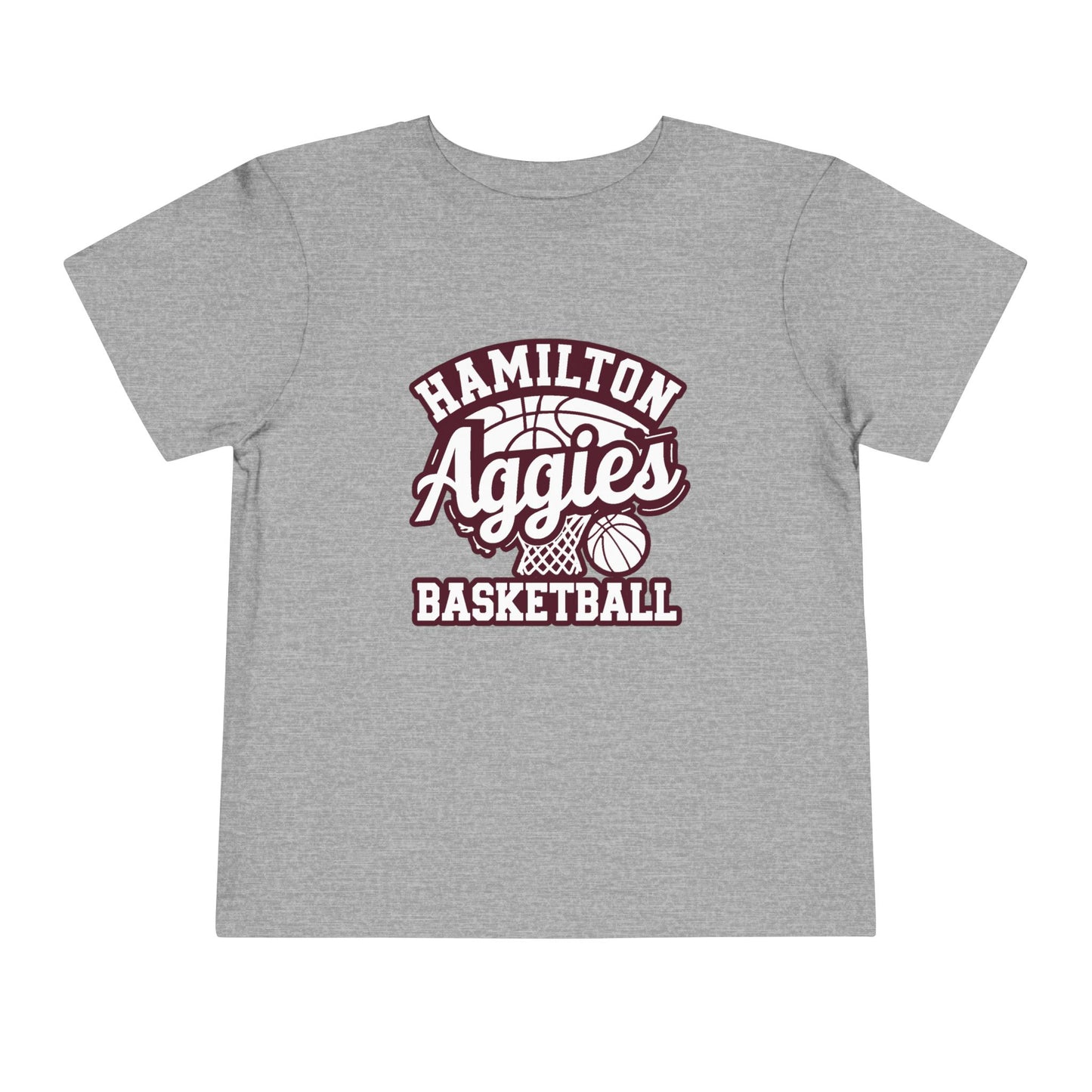 Toddler Tee \ Hamilton Aggies Basketball \ HABBG1