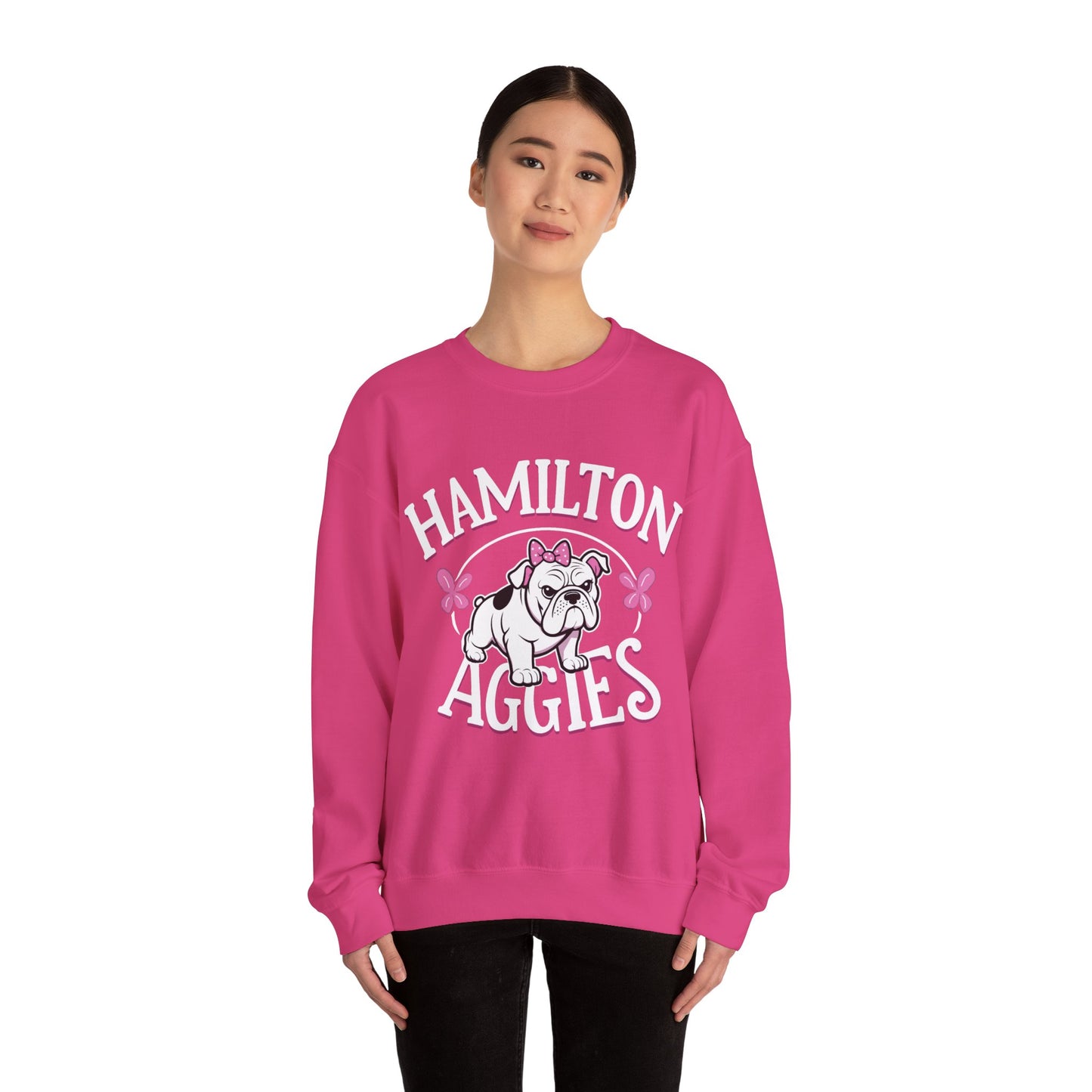 Adult Crewneck Sweatshirt \ Hamilton Aggies \ HAG4