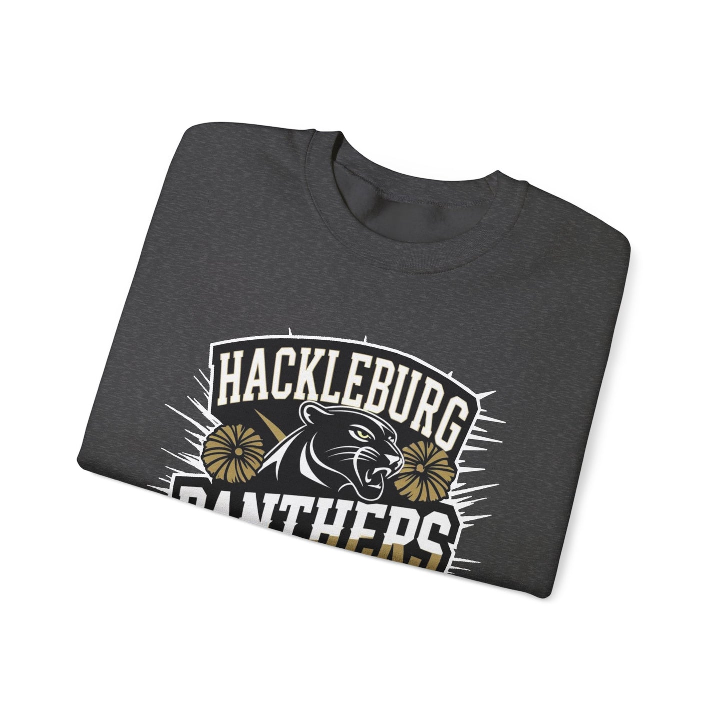 Adult Crewneck Sweatshirt \ Hackleburg Panthers Cheer \ HPC1