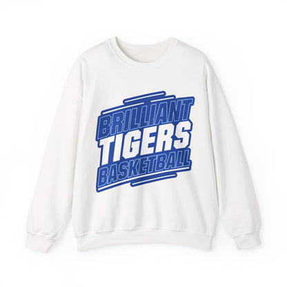 Adult Crewneck Sweatshirt \ Brilliant Tigers Basketball \ BTBK2