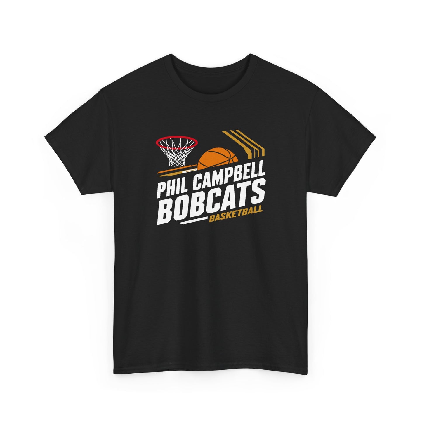 Adult Tee \ Phil Campbell Bobcats Basketball \ PCBBK1