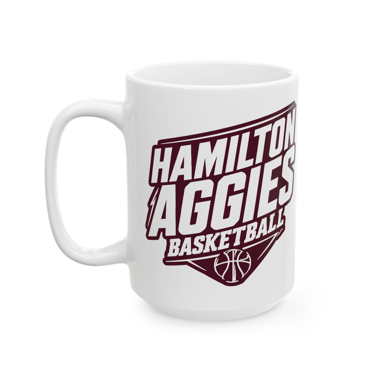 Coffee Mug \ Hamilton Aggies Basketball \ HABB2