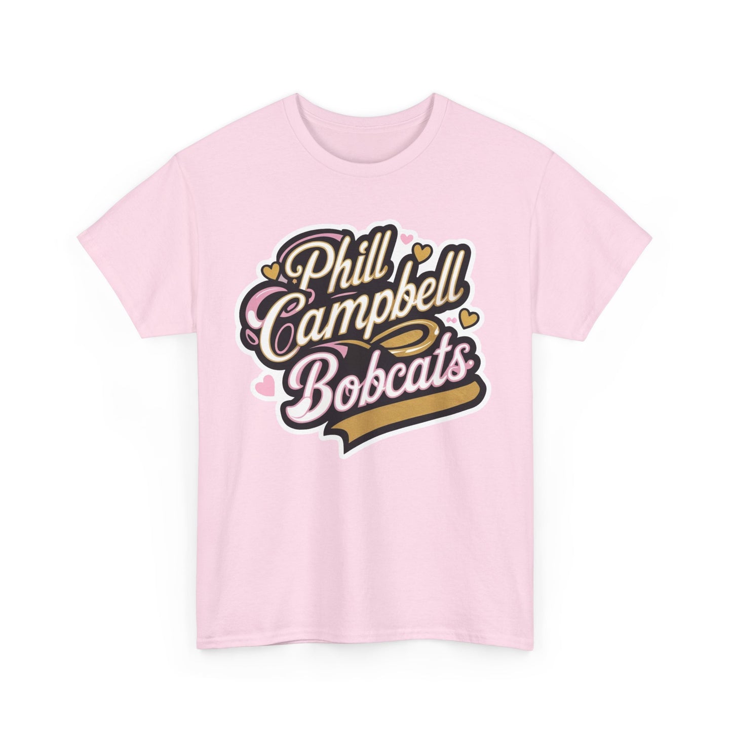 Adult Tee \ Phill Campbell Bobcats \ PCBG1