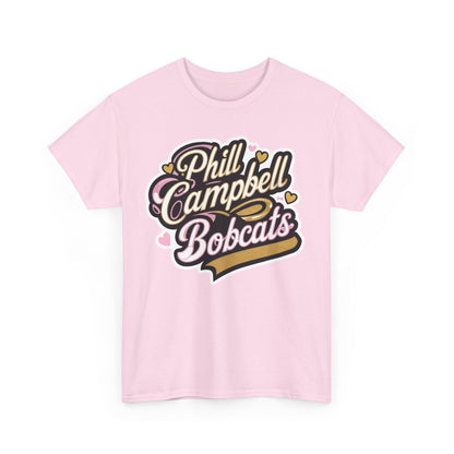 Adult Tee \ Phill Campbell Bobcats \ PCBG1