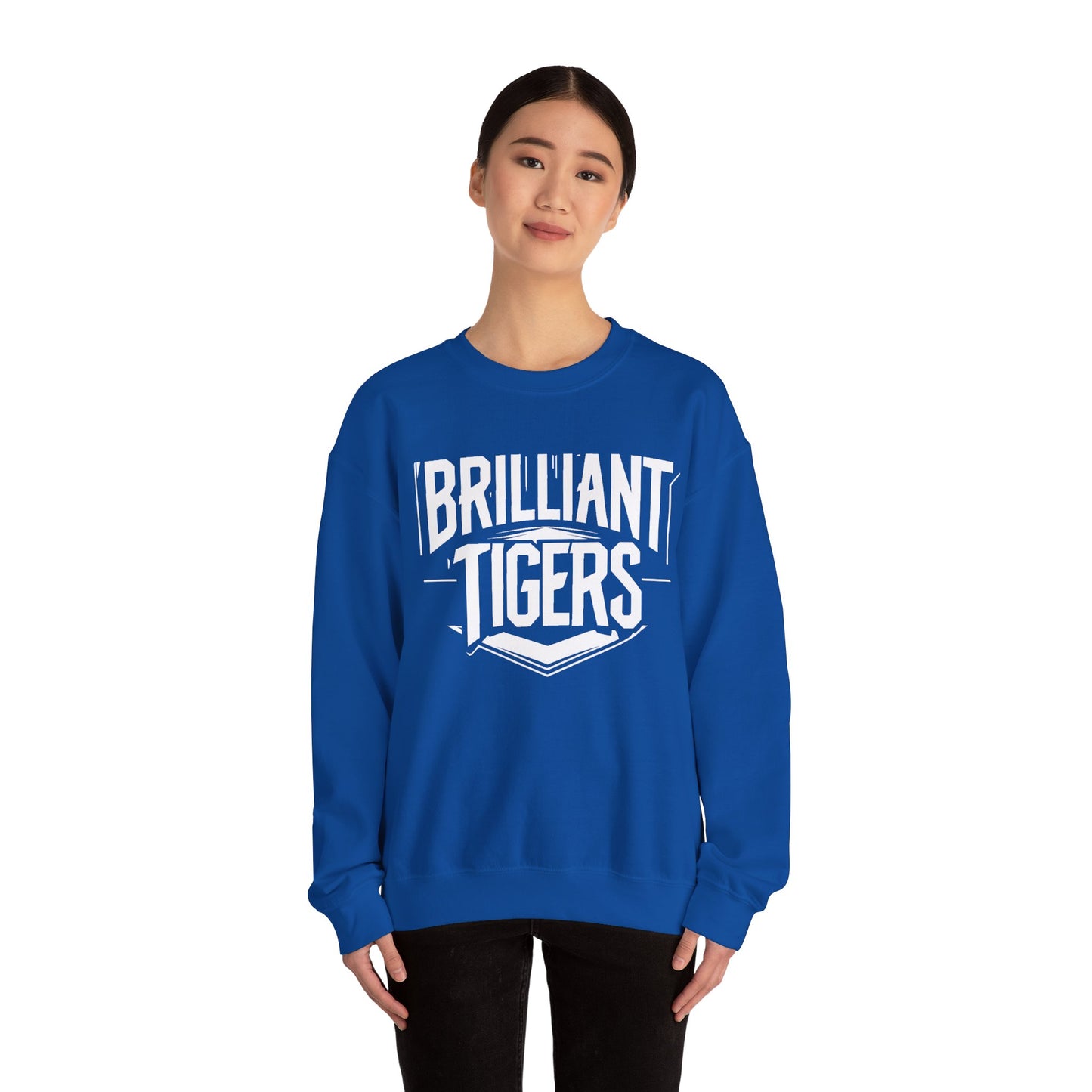 Adult Crewneck Sweatshirt \ Brilliant Tigers \ BT2