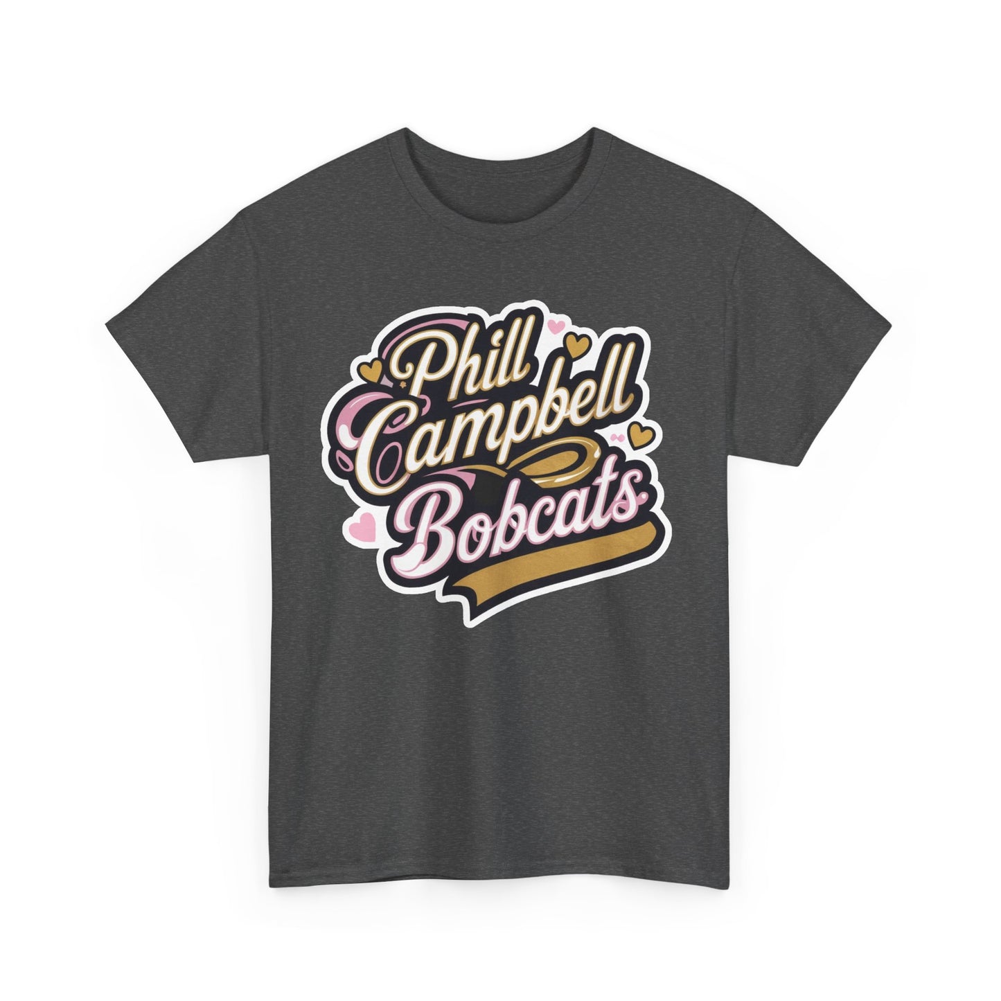 Adult Tee \ Phill Campbell Bobcats \ PCBG1