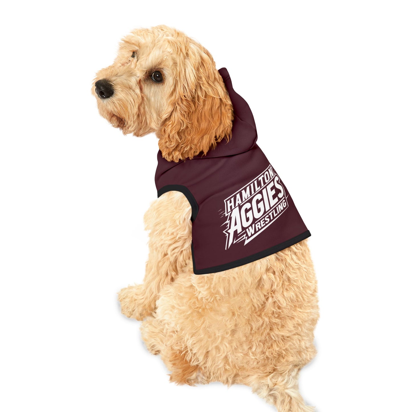 Pet Hoodie \ Hamilton Aggies Wrestling \ HAW1