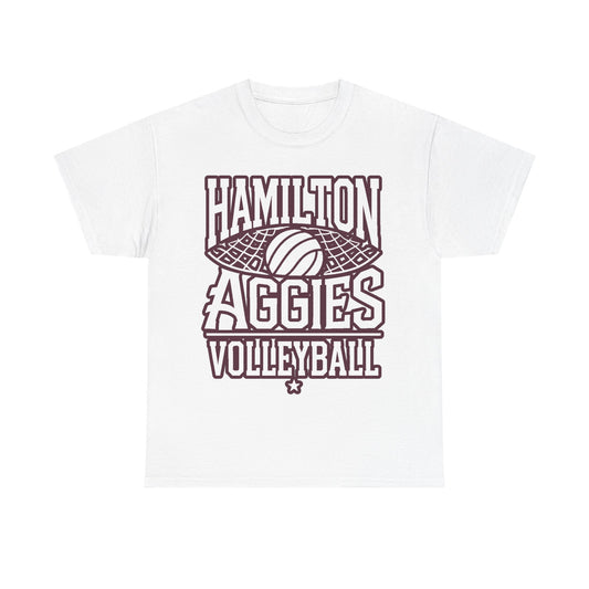 Adult Tee \ Hamilton Aggies Volleyball \ HAV2