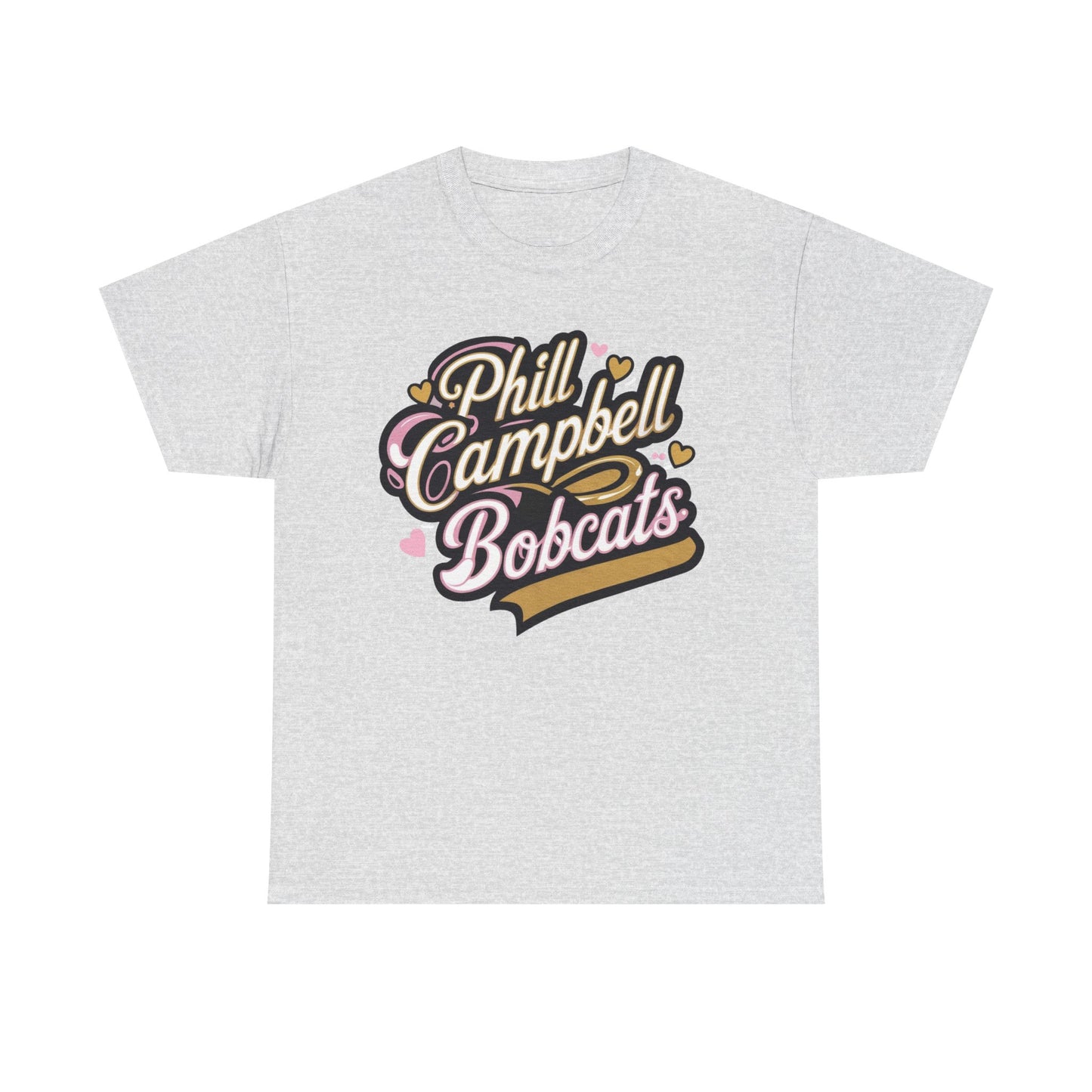 Adult Tee \ Phill Campbell Bobcats \ PCBG1