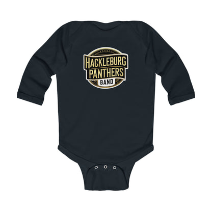 Long Sleeve Baby Bodysuit \ Hackleburg Panthers Band \ HPB2