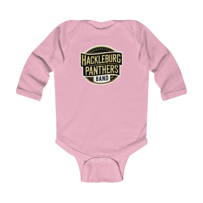 Long Sleeve Baby Bodysuit \ Hackleburg Panthers Band \ HPB2