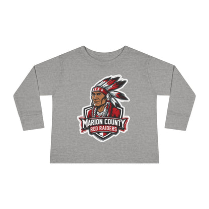 Toddler Long Sleeve Tee \ Marion County Red Raiders \ MC2