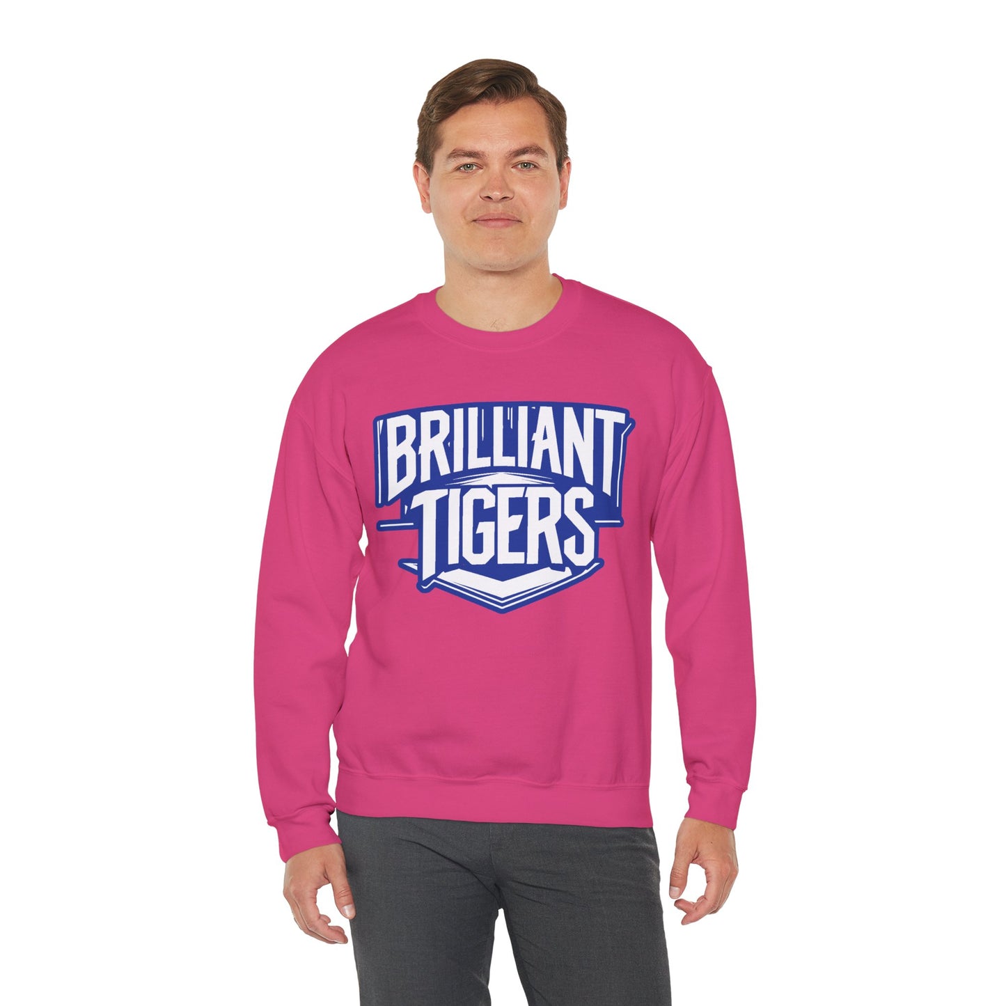 Adult Crewneck Sweatshirt \ Brilliant Tigers \ BT2