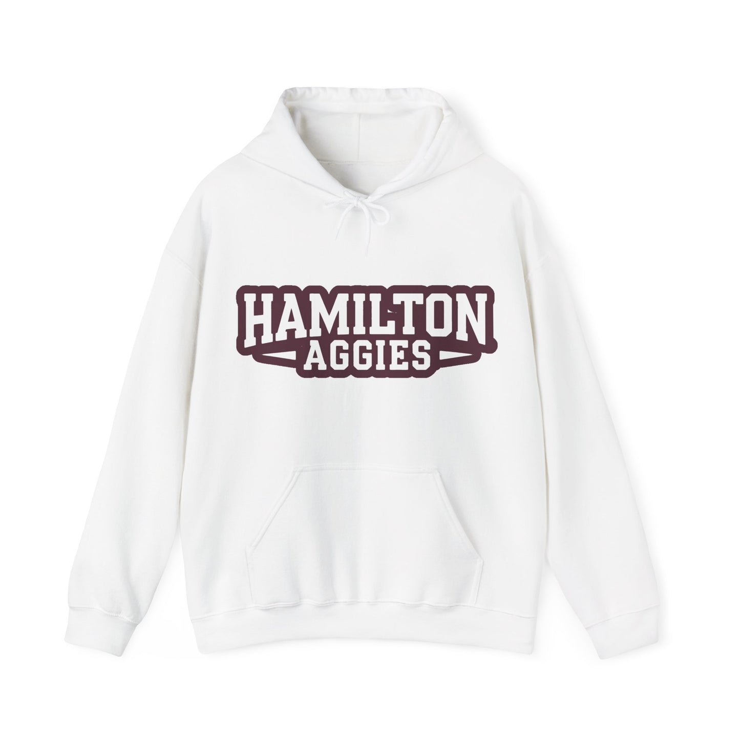 Adult Hooded Sweatshirt \ Hamilton Aggies \ HA3