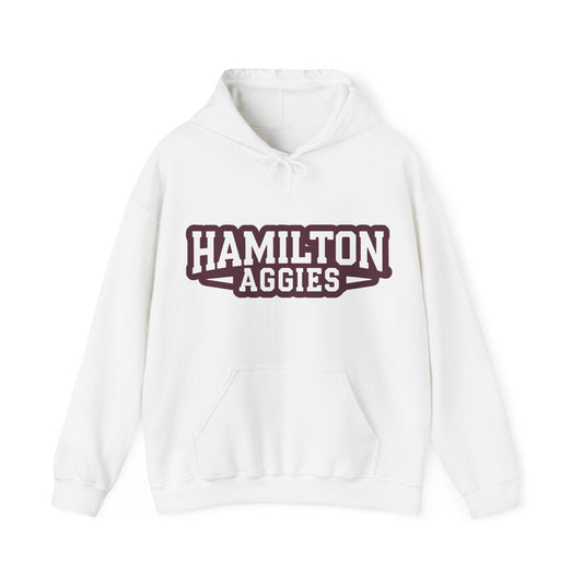 Adult Hooded Sweatshirt \ Hamilton Aggies \ HA3