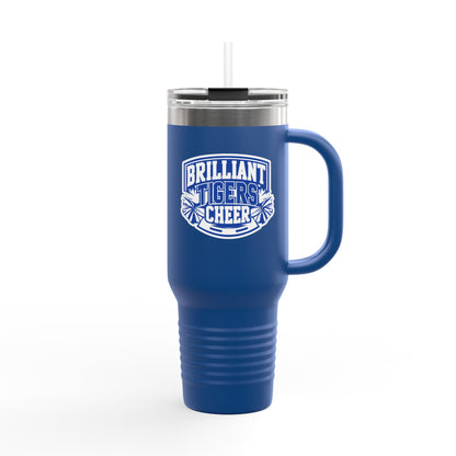 40oz Insulated Tumbler \ Brilliant Tigers Cheer \ BTC1