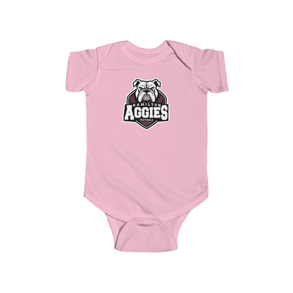 Short Sleeve Baby Bodysuit \ Hamilton Aggies Football \ HAF2