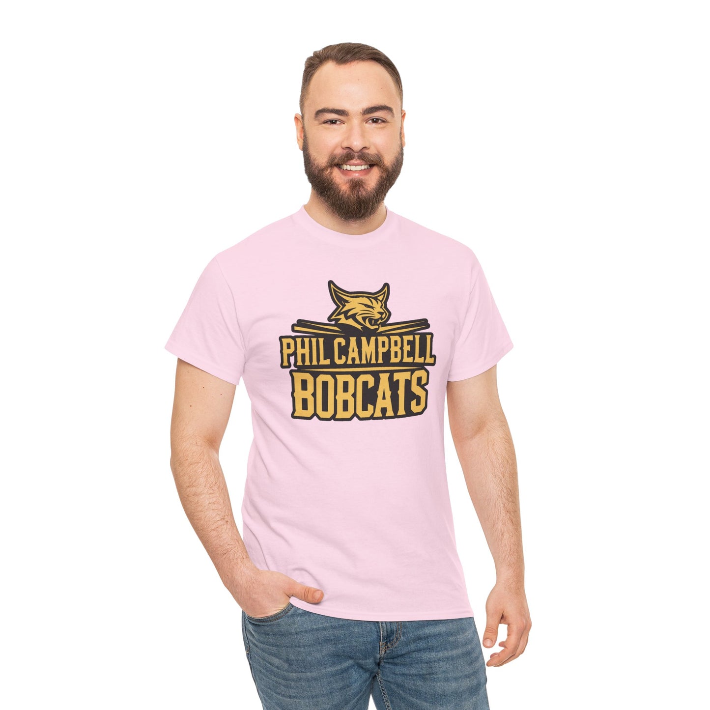 Adult Tee \ Phil Campbell Bobcats \ PCB2