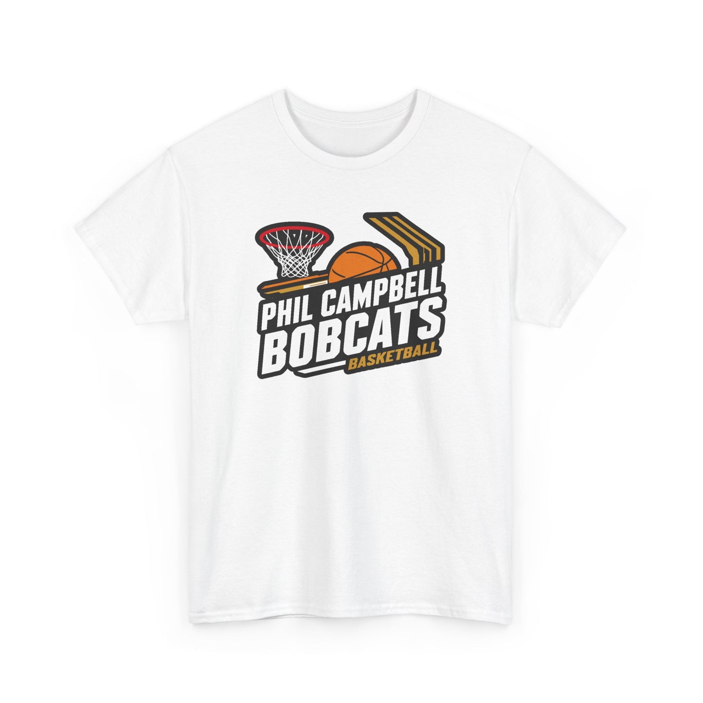 Adult Tee \ Phil Campbell Bobcats Basketball \ PCBBK1
