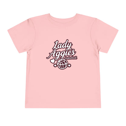Toddler Tee \ Hamilton Aggies Basketball \ HABKG2