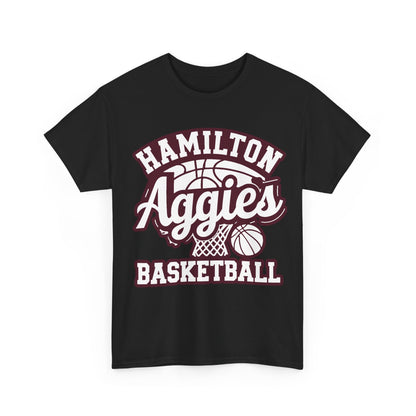Adult Tee \ Hamilton Aggies Basketball \ HABBG1