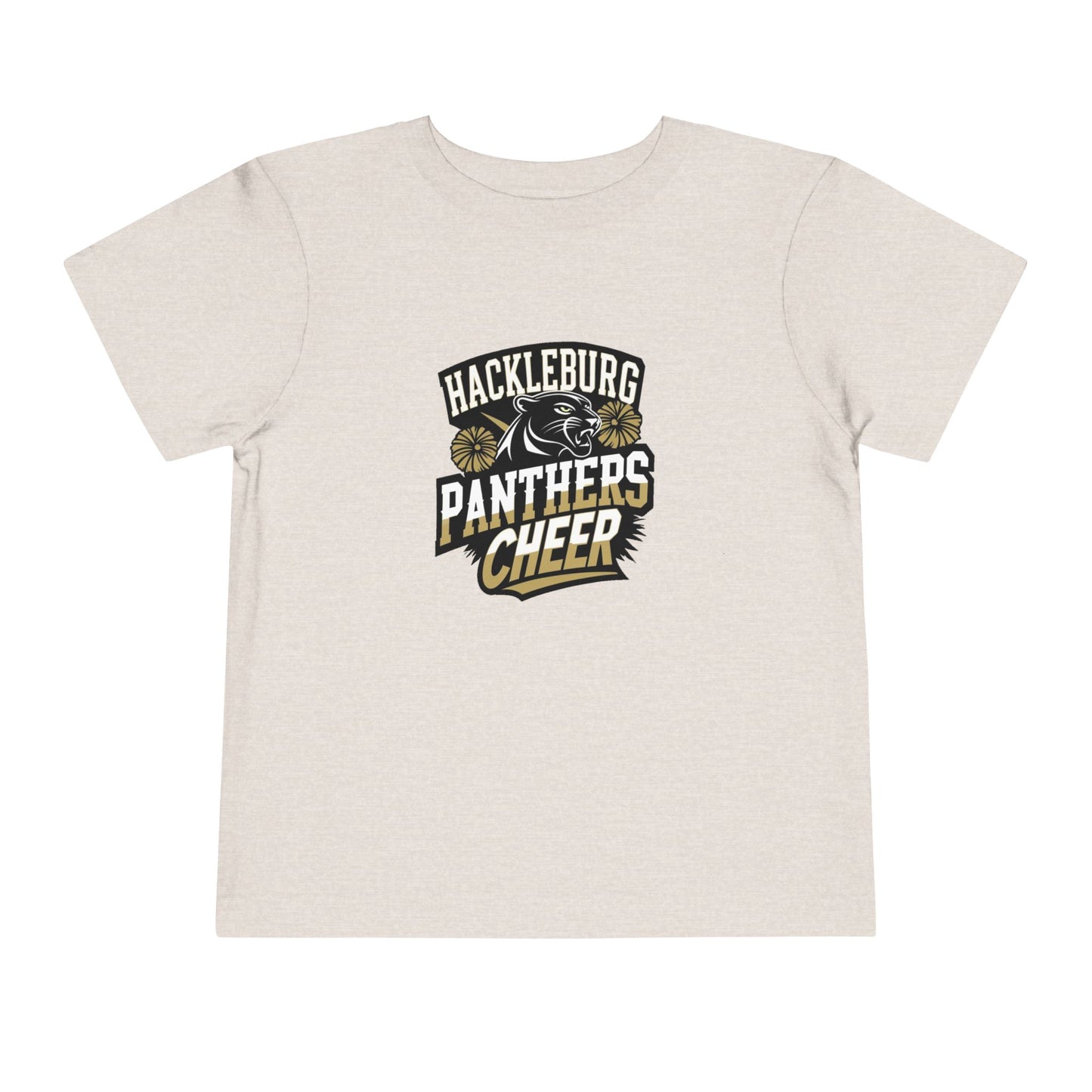 Toddler Tee \ Hackleburg Panthers Cheer \ HPC1
