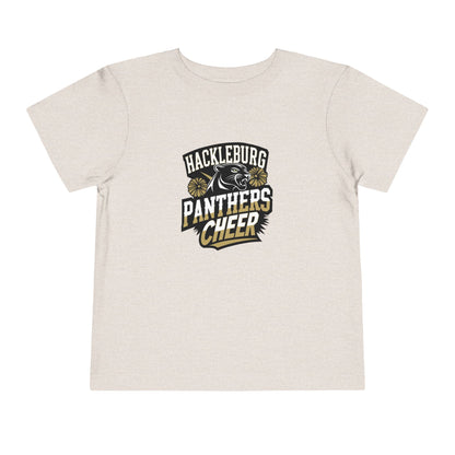 Toddler Tee \ Hackleburg Panthers Cheer \ HPC1