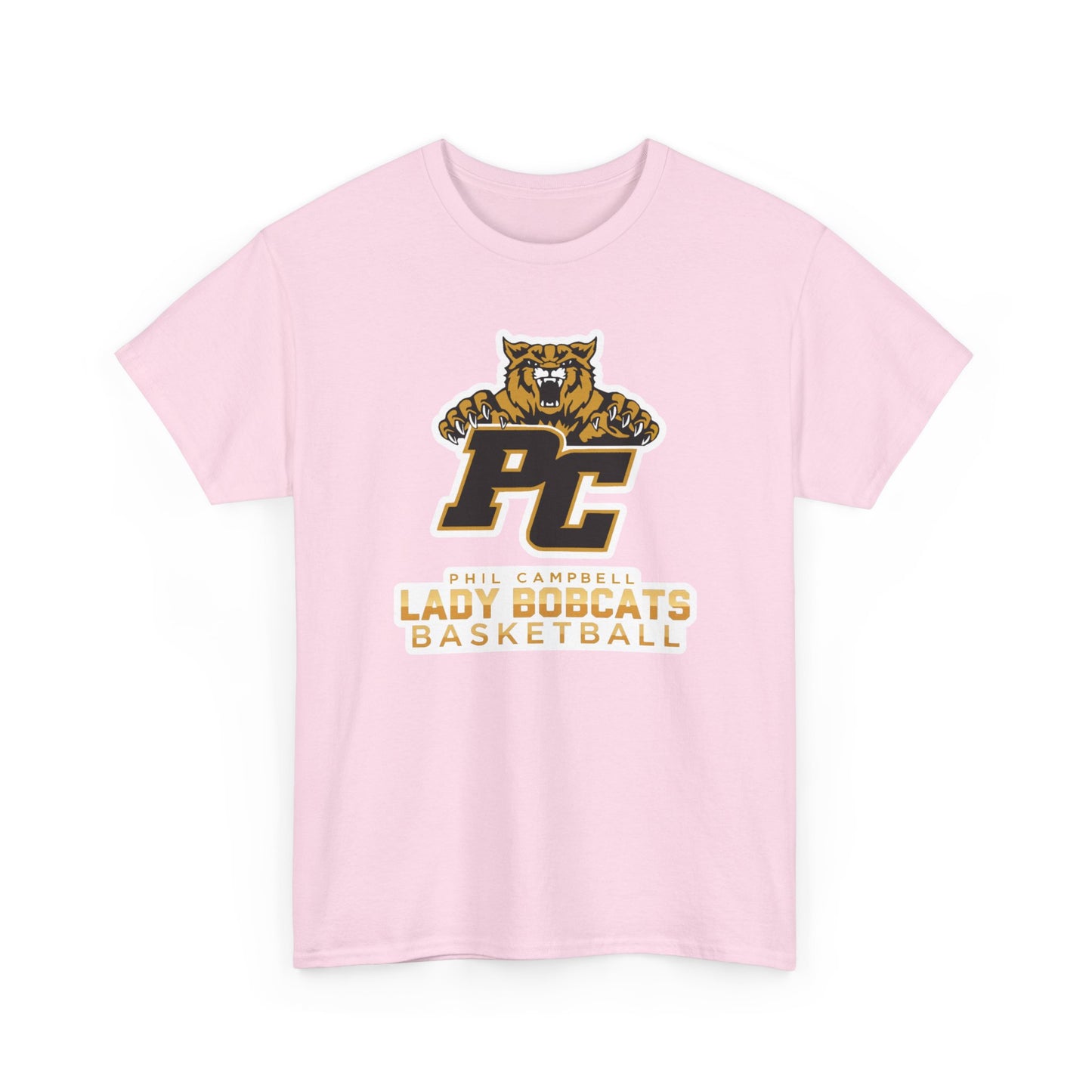 Adult Tee \ Phil Campbell Bobcats Basketball \ PCBBKG1