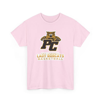 Adult Tee \ Phil Campbell Bobcats Basketball \ PCBBKG1