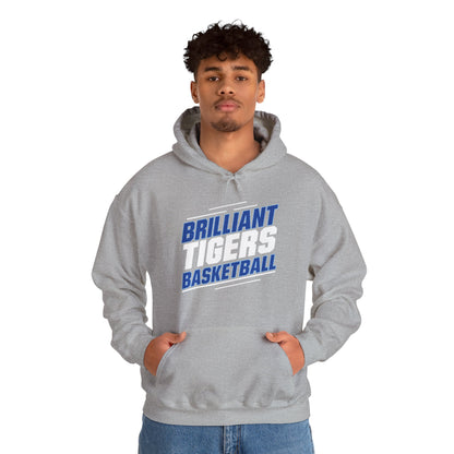 Adult Hoodie Sweatshirt \ Brilliant Tigers Basketball \ BTBK2