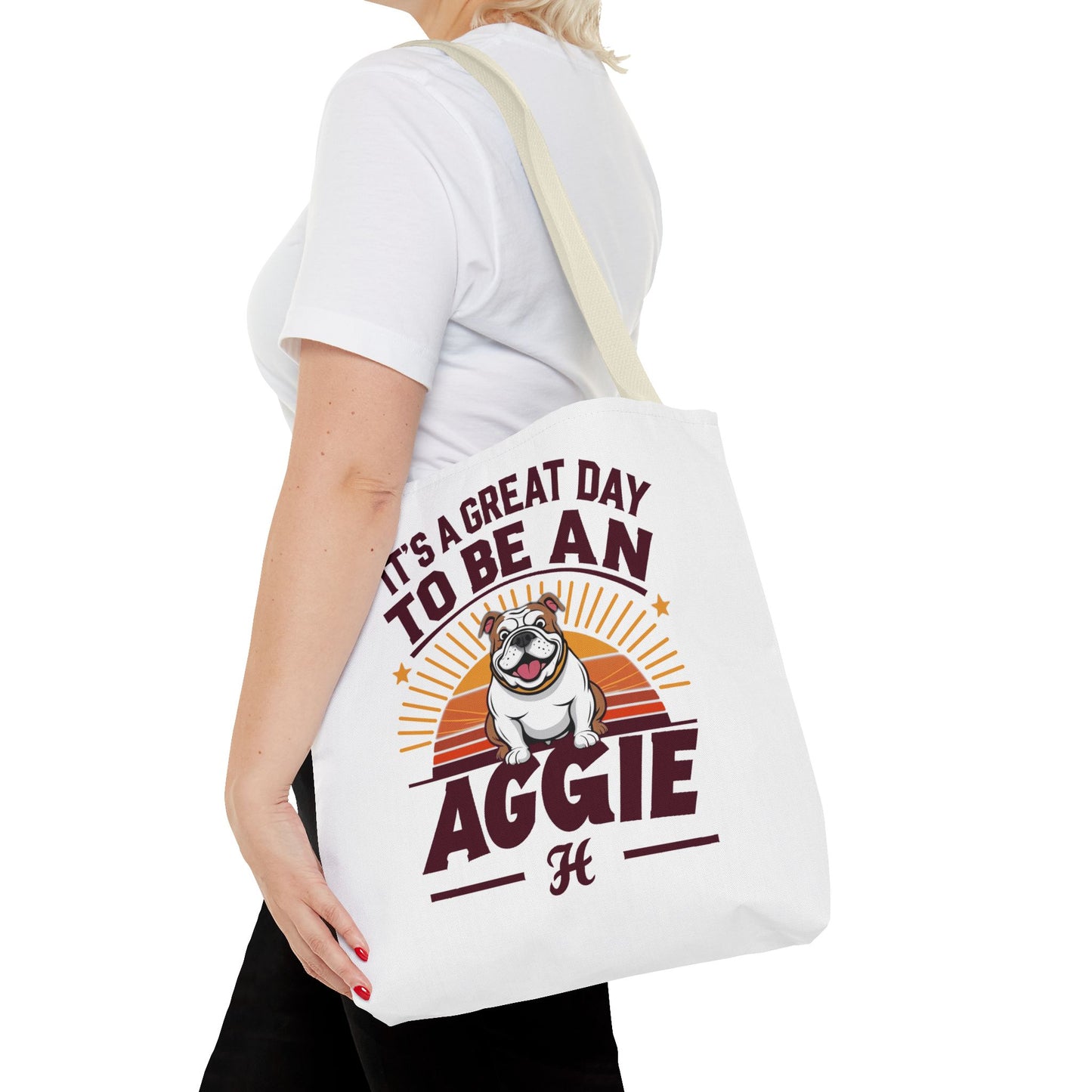 Tote Bag \ It's a Great Day to be an Aggie! \ GDA2