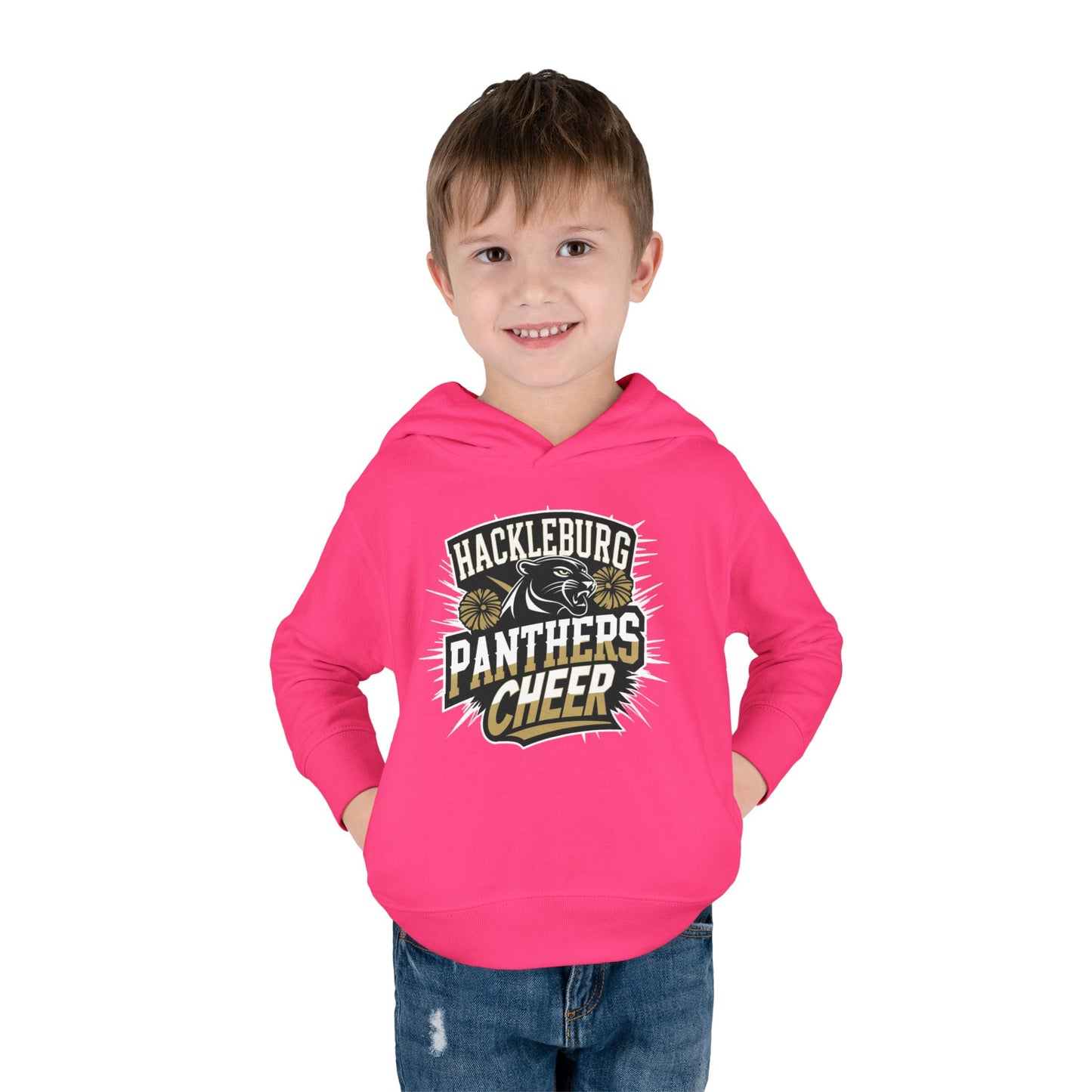 Toddler Hoodie Sweatshirt \ Hackleburg Panthers \ HPC1