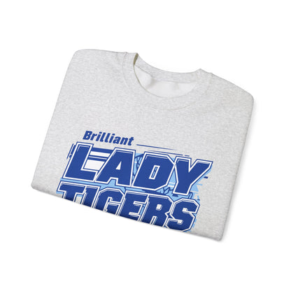 Adult Crewneck Sweatshirt \ Brilliant Tigers Basketball \ BTBKG2