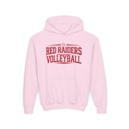 Youth Hoodie Sweatshirt \ Marion County Red Raiders Volleyball \ MCV2