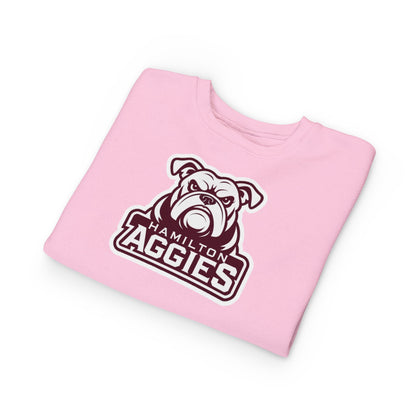 Toddler Crewneck Sweatshirt \ Hamilton Aggies \ HA4
