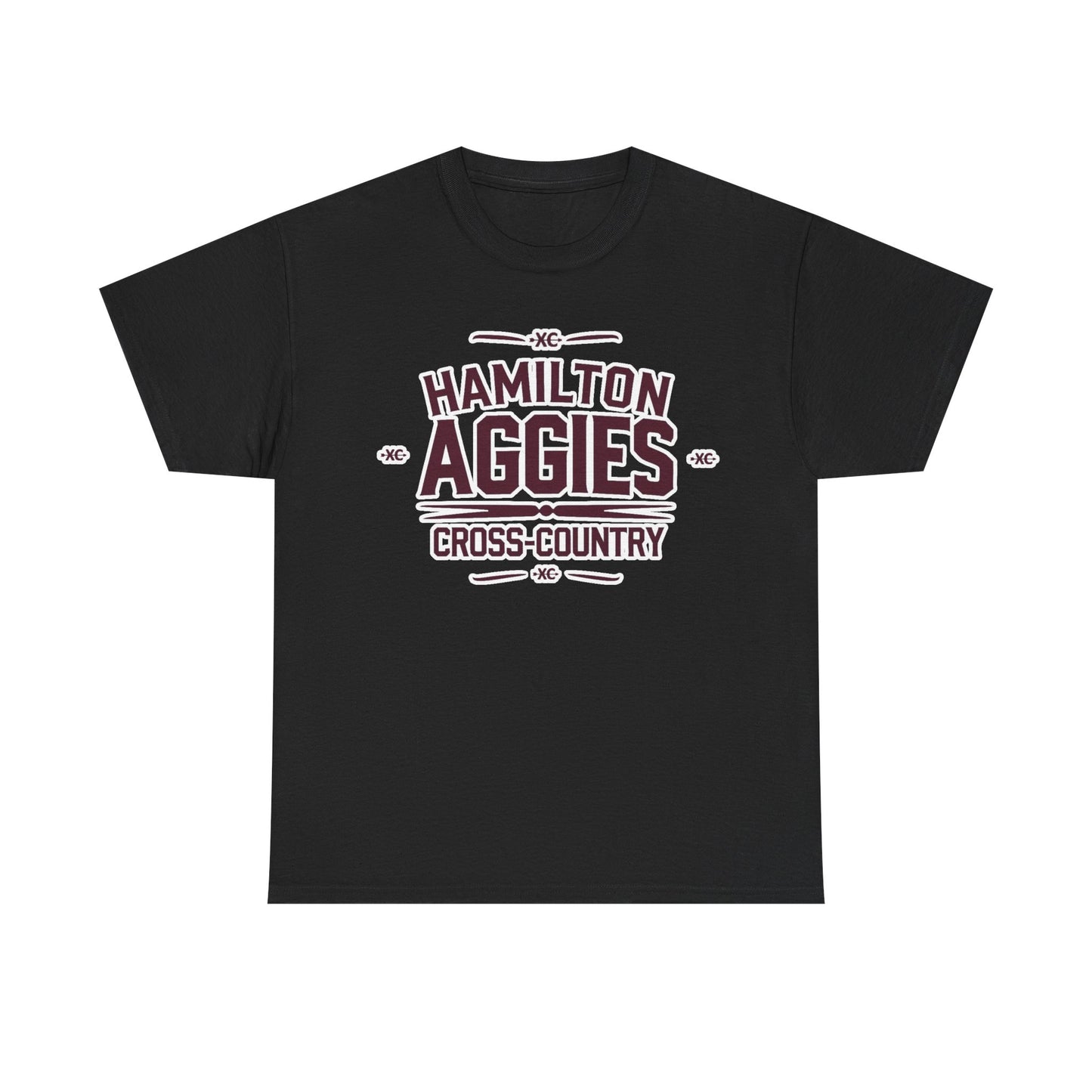 Adult Tee \ Hamilton Aggies Cross-Country \ HCC1